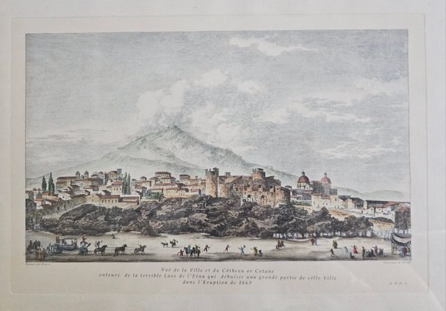 Quadro con stampa d'epoca