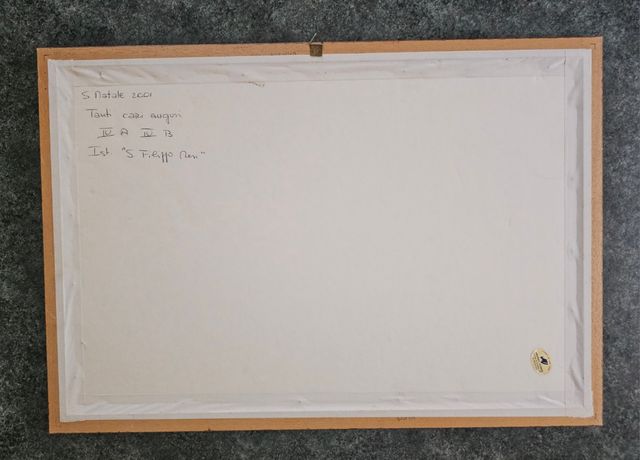 Quadro con stampa d'epoca