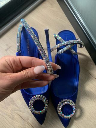 STILETTO JOYA azulón t.39