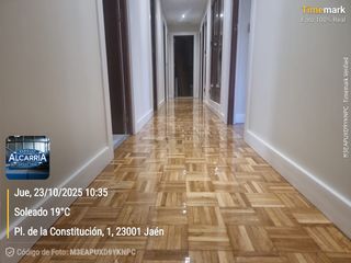 Lijado y barnizado parquet