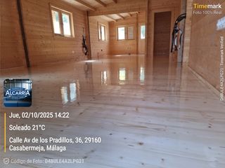 Lijado y barnizado parquet