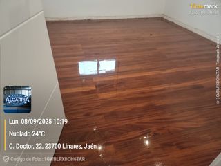 Lijado y barnizado parquet