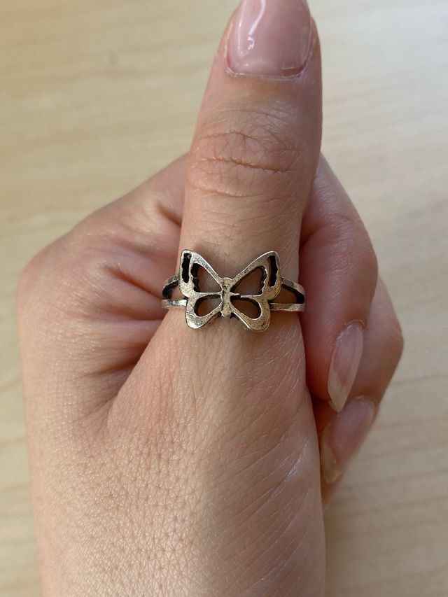 anello farfalla regolabile coquette