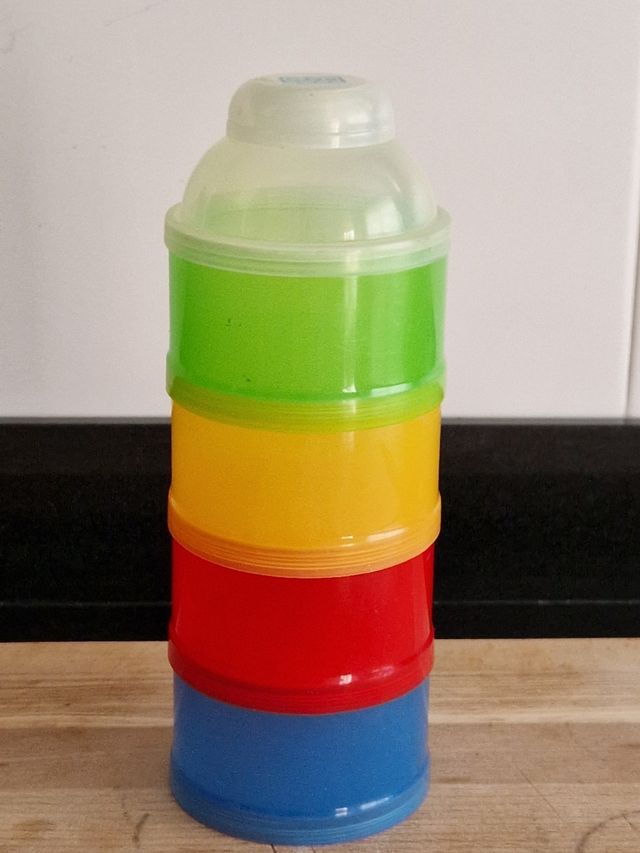 Recipiente dosificador leche en polvo