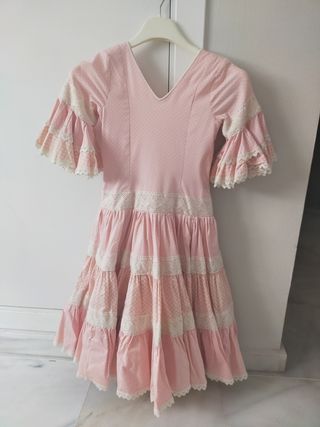 Traje de flamenca niña