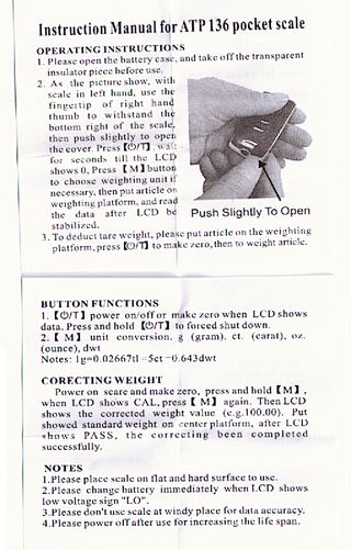 Bilancina/Portachiavi, 0.01g-200g, Display LCD