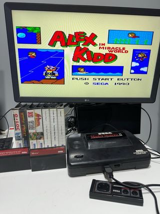 Lote Master System II + Juegos