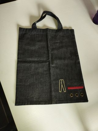 Borsa di Prada in Denim Jeans