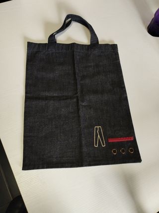 Borsa di Prada in Denim Jeans