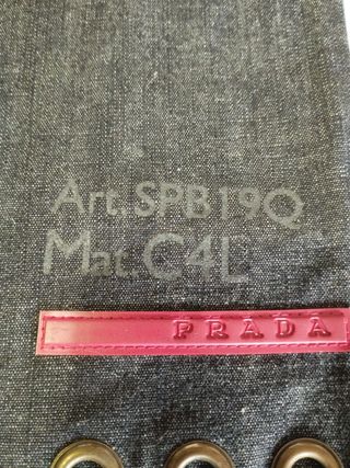 Borsa di Prada in Denim Jeans