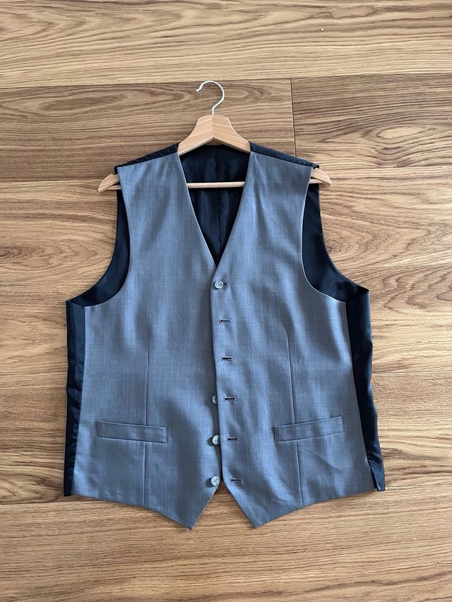 Panciotto uomo grigio