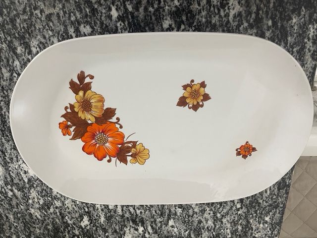 Set 4 pezzi Kahle vintage zuppiera + 3 piatti