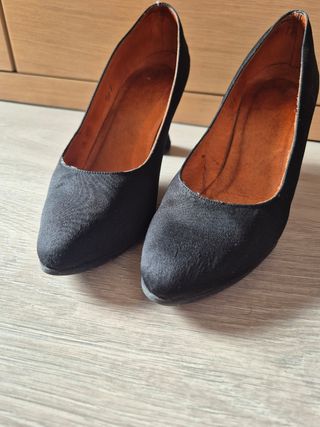 Zapato novia alicantina piel