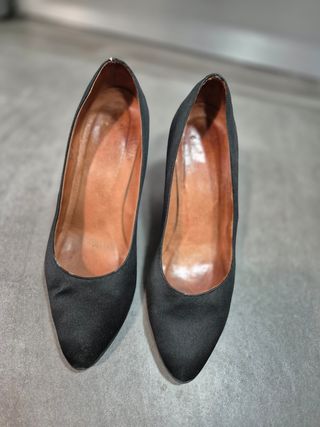 Zapato novia alicantina piel