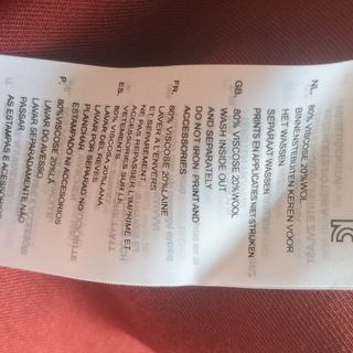 Vestido/pichi 20% lana de G-Star RAW