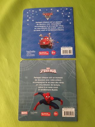 Mon histoire du soir.  Spider man.Cars