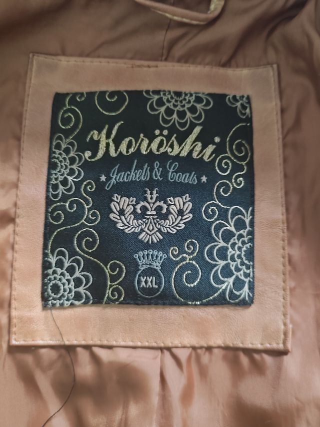 Chaqueta cazadora mujer poliéster