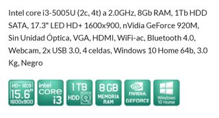 Portátil Acer Aspire E5-772G 