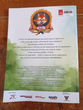 Livros: pafi. Bombeiro dos pés à cabeça