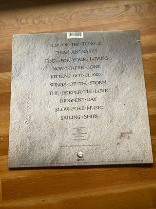 Whitesnake Slip of the Tongue LP