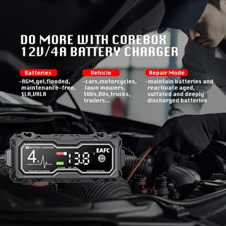 Cargador de batería de coche automático