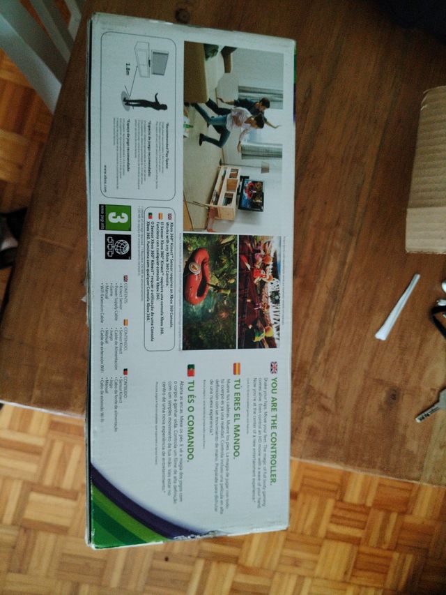 XBOX 360 KINECT con dos juegos