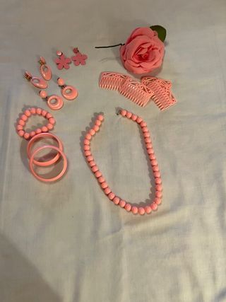 Conjunto de complementos de flamenca niña