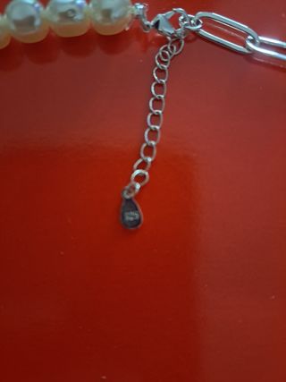 Cadena con perlitas.Regalo pulsera