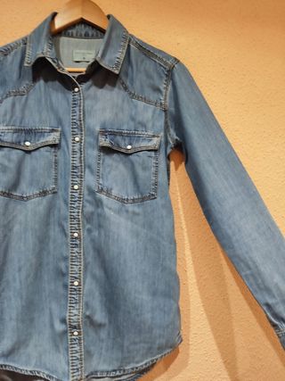 Camisa vaquera mujer