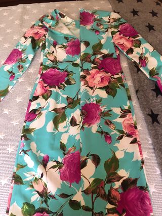 Vestido evento mariquita trasquila