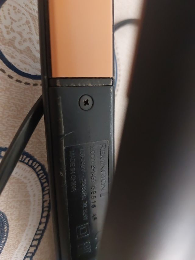 Piastra capelli remington