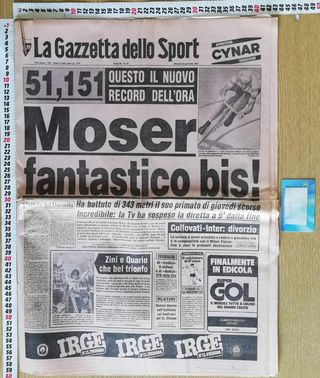 Quotidiano L'Unità Enrico Berlinguer 13/06/1984