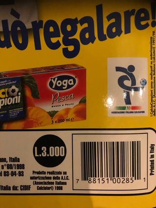 Album figurine calcio italia 1998