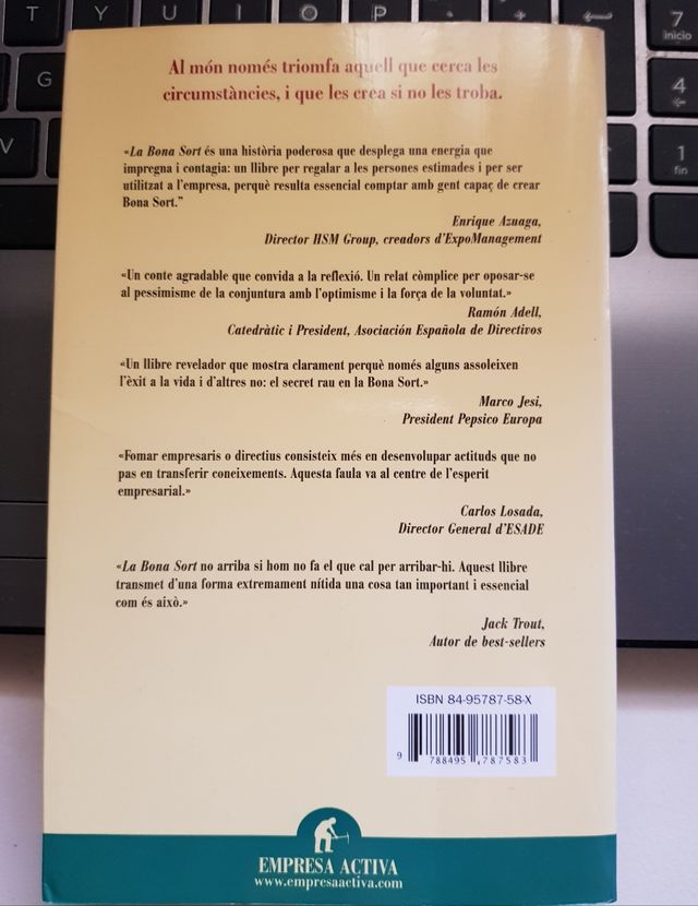 "LA BONA SORT" Claus per a la PROSPERITAT