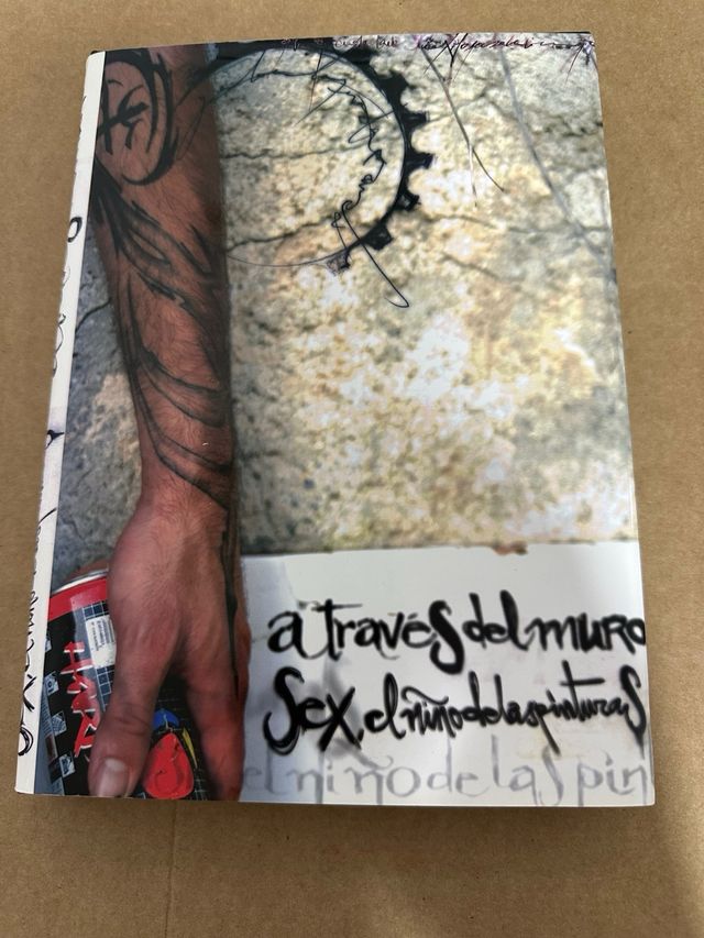 Libro “A traves del Muro” el niño de las pinturas.