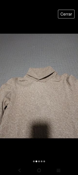 Jersey de cuello alto/doblad