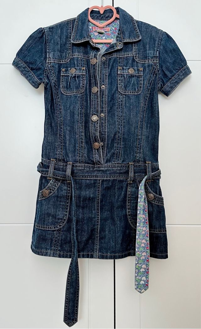 Vestido vaquero T.10 años