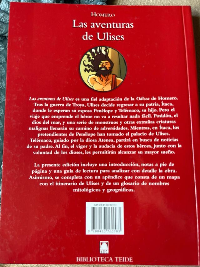 Las aventuras de Ulises Teide. Adaptacion Odisea