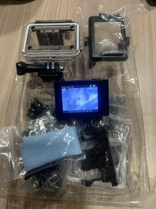 Camara gopro sumergible 4K WIFI