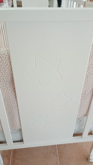 ✅ OFERTÓN pack CUNA COLCHON+CHICHONERA como nuevo⚡