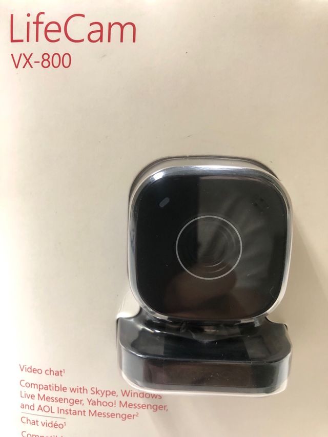 Web Camara Microsoft Video Chat LifeCam VX-800