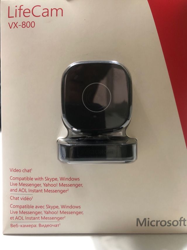 Web Camara Microsoft Video Chat LifeCam VX-800
