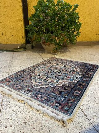 Tappeto Orientale in Lana Annodata a Mano