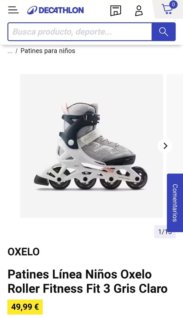 PATINES Roller de 4 ruedas.Talla35-38