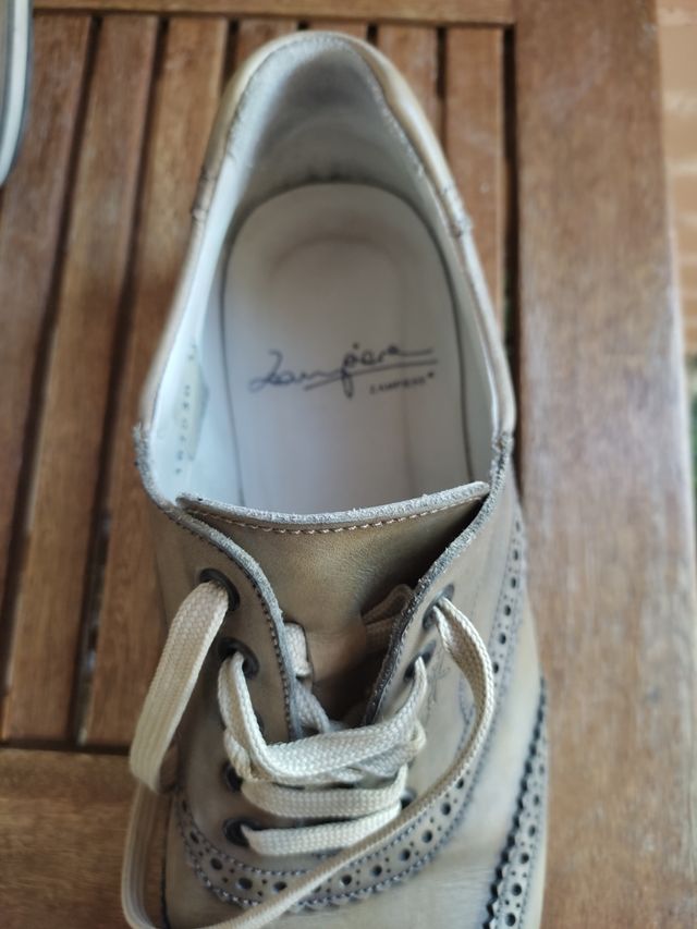 Zapato caballero con cordonera