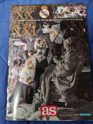 Album y monedas oficiales Real Madrid