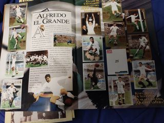 Album y monedas oficiales Real Madrid