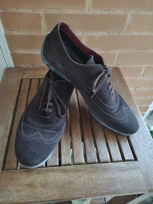 Zapatos caballero de ante lottusse