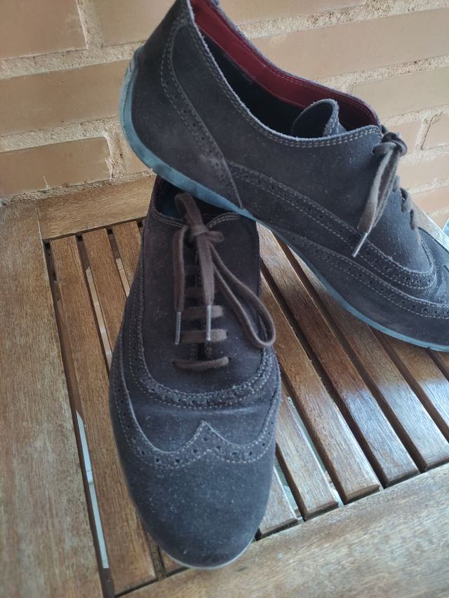 Zapatos caballero de ante lottusse