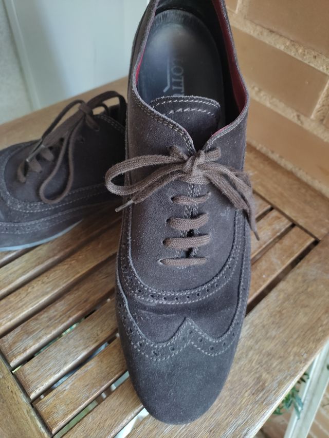 Zapatos caballero de ante lottusse